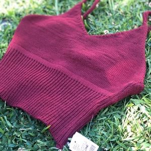 |SOLD| FASHION Q Burgundy Cami